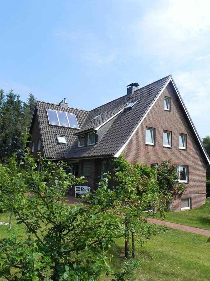 Haus *Ueues Aran* Wohnung Nr. 7 Nebel Buitenkant foto