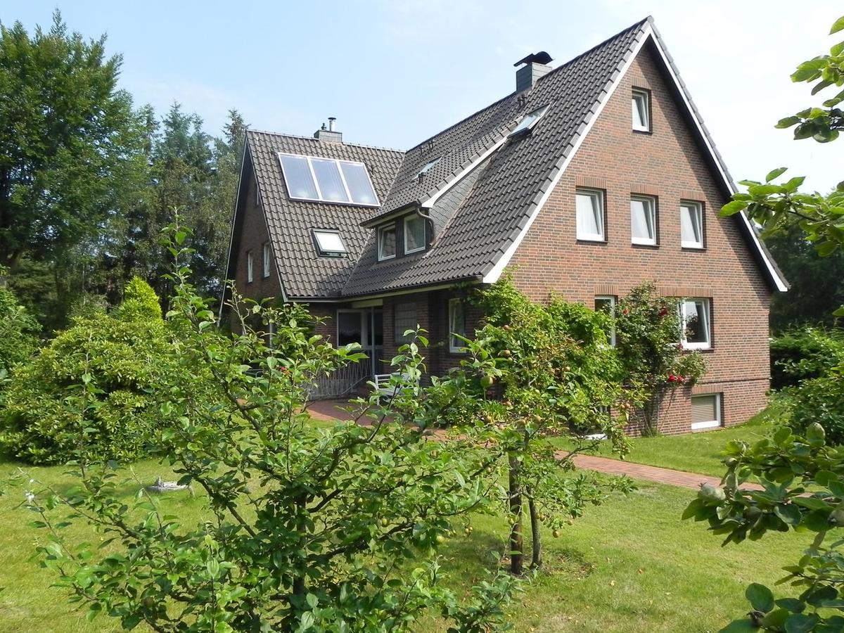 Haus *Ueues Aran* Wohnung Nr. 7 Nebel Buitenkant foto