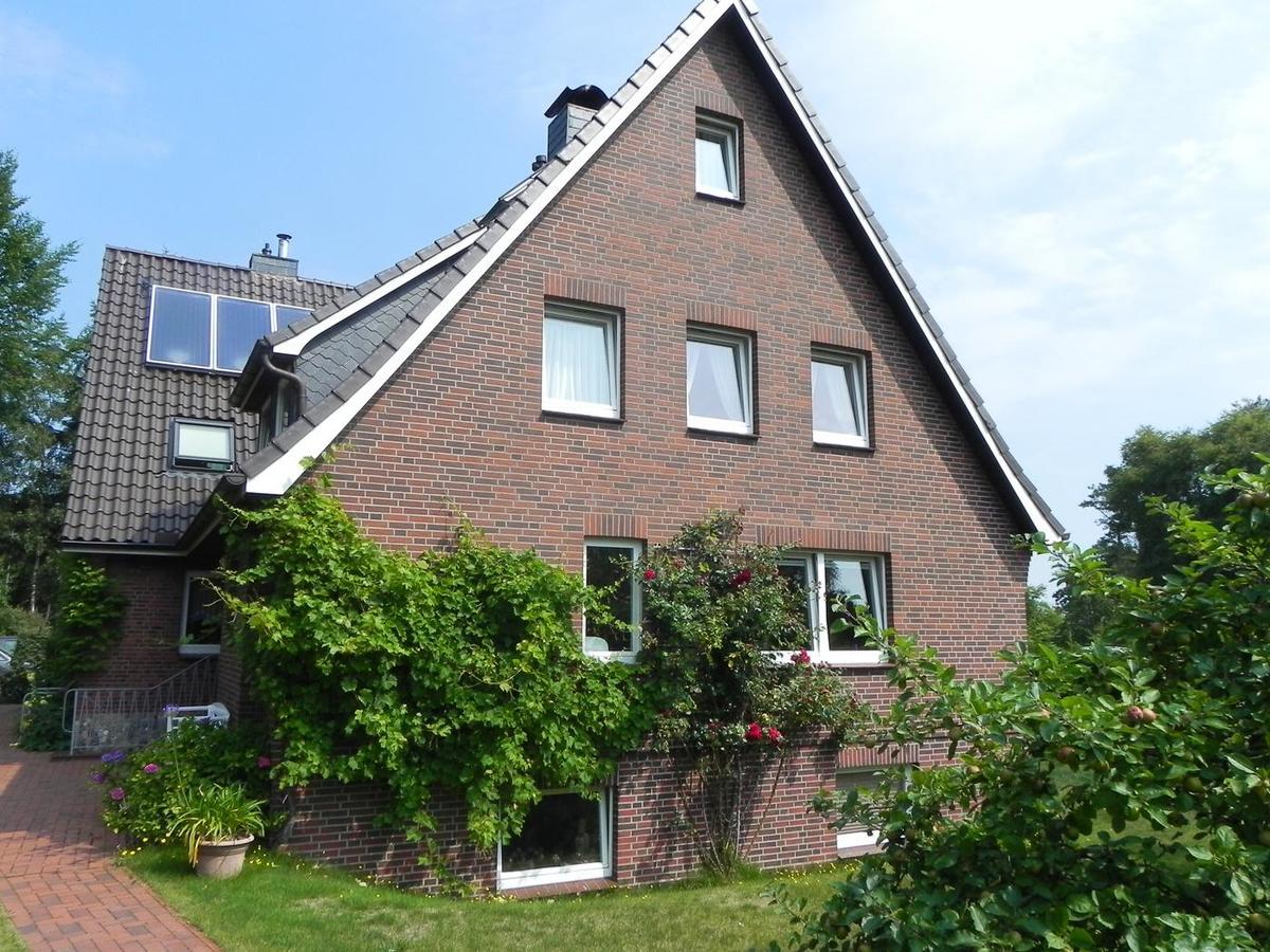 Haus *Ueues Aran* Wohnung Nr. 7 Nebel Buitenkant foto